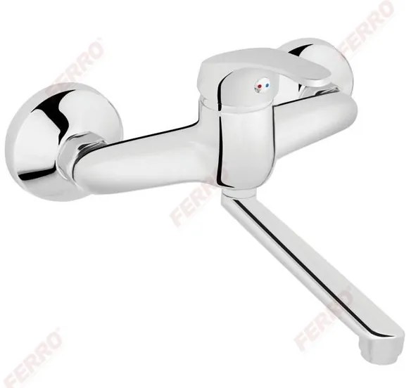 FERRO Basic, drezová batéria, chrómová, BBC3