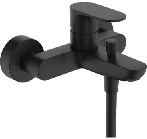 Vaňová batéria Hansgrohe Rebris S bez sprchového setu 150 mm matná čierna 72440670, 1 ks