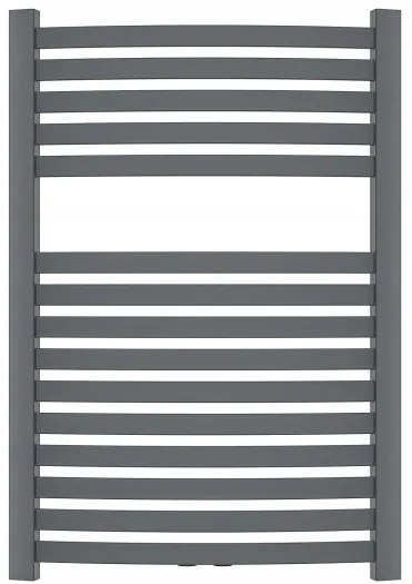Invena Invena, kúpeľňový rebríkový radiátor 540x800 mm 404W, grafitová, UG-02-080