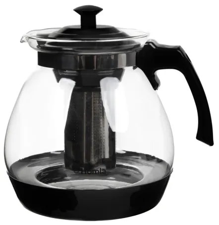 Džbán BEKER s infuzérom, čierny 894225 2,3L