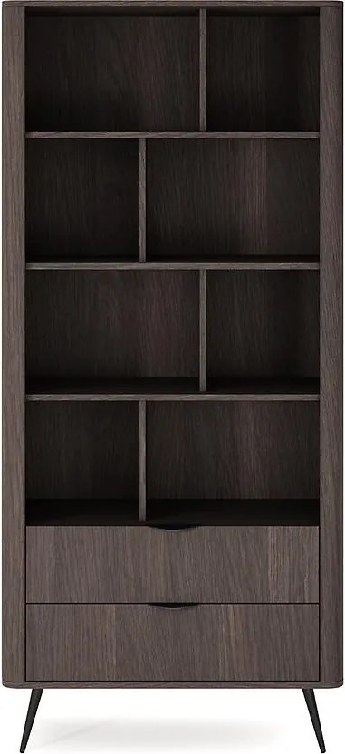 Regál 2s Veris A dub dunin/černá