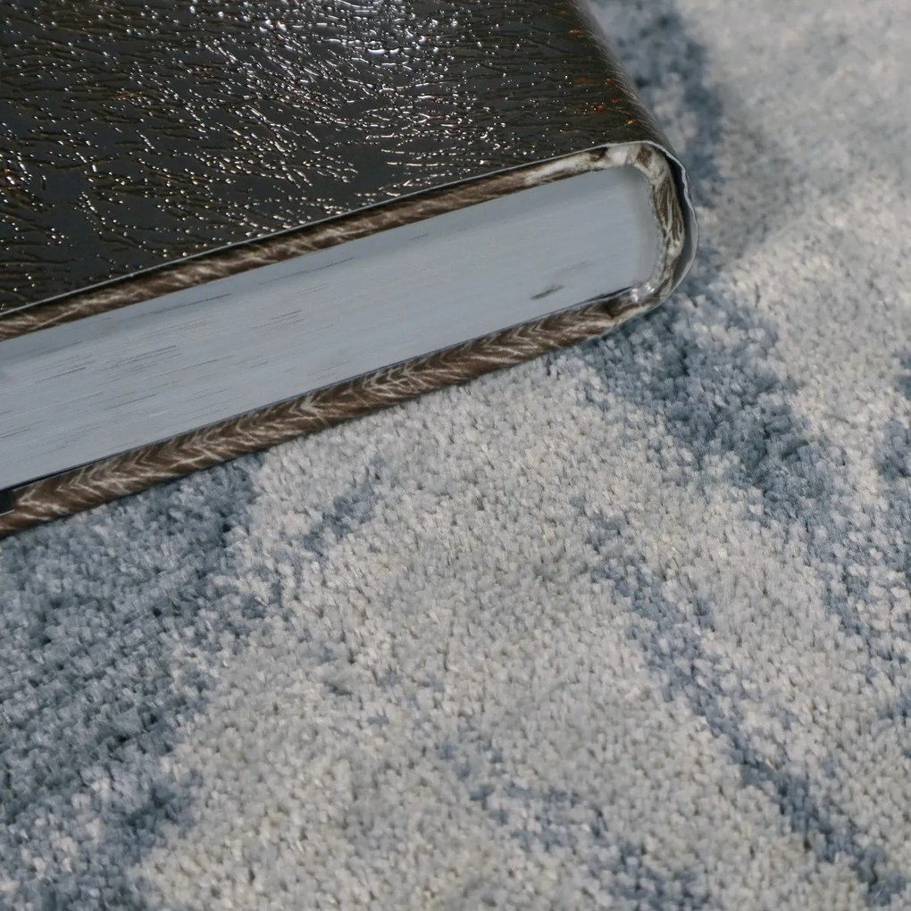 Devos Caby (DC Carpets), Kusový koberec Isphahan 84427 L. Blue, 67x110, modrá, obývacia izba