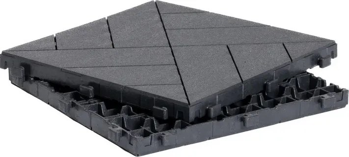 Gumová dlaždica ARISTA 30 x 30 cm, antracit MHEU5100540