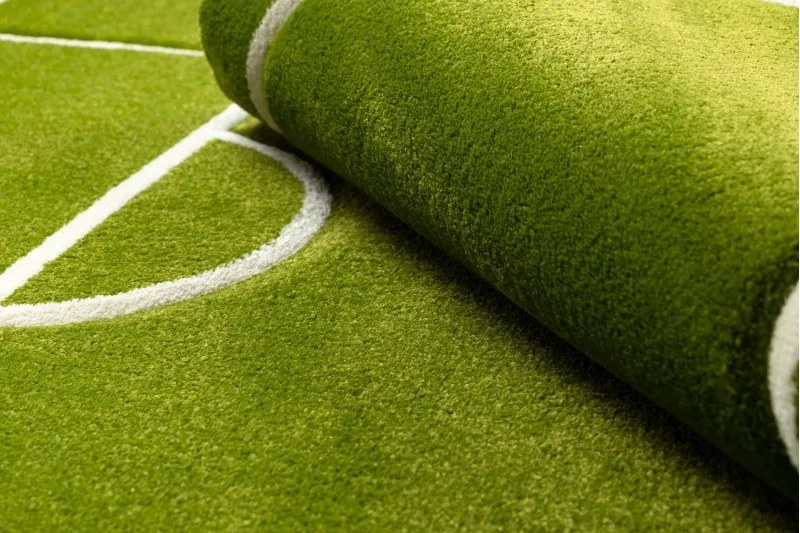 styldomova Detský zelený koberec PILLY ihrisko