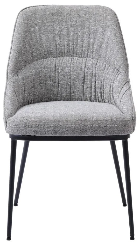 Sivé jedálenské stoličky v súprave 2 ks Meridian – Unique Furniture