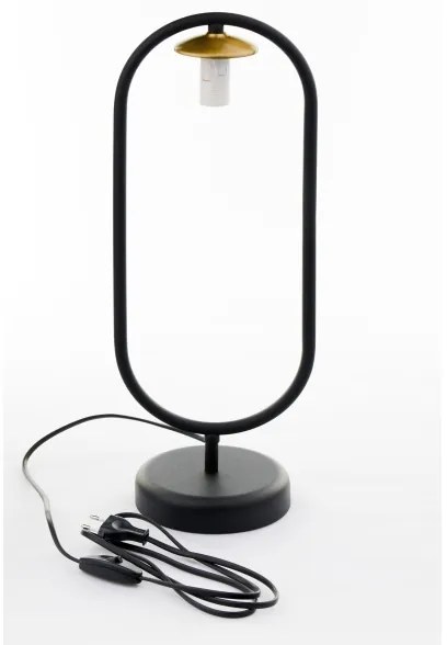 Jupiter 2044 - Stolná lampa IGON 1xE14/40W/230V čierna