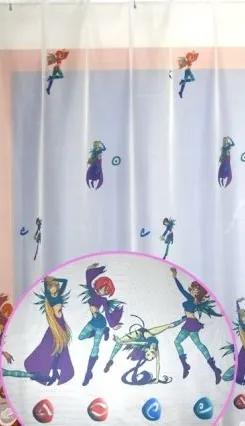 Detská záclona - voál Disney Witch, 210 cm