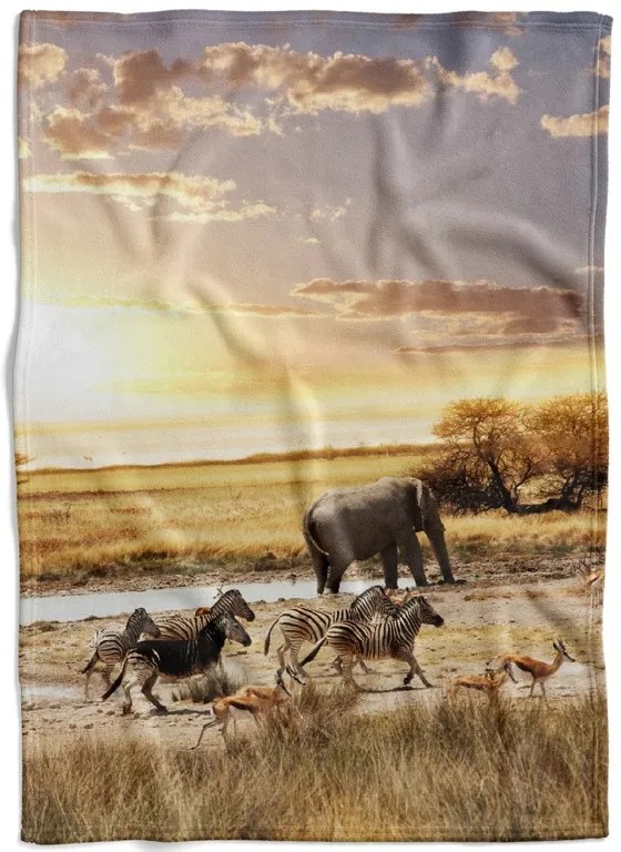 Deka Safari (Rozmer: 200 x 140 cm, Podšitie baránkom: NE)