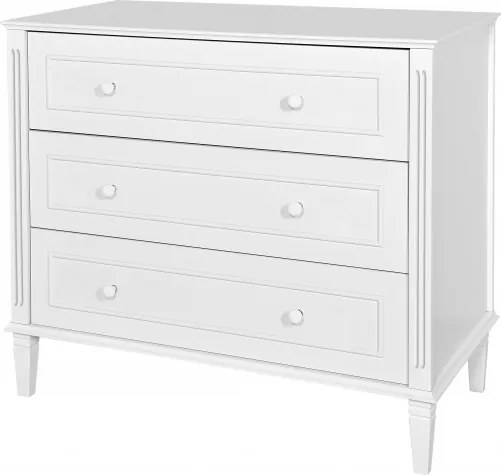 Detská komoda TALHA 100 cm biela