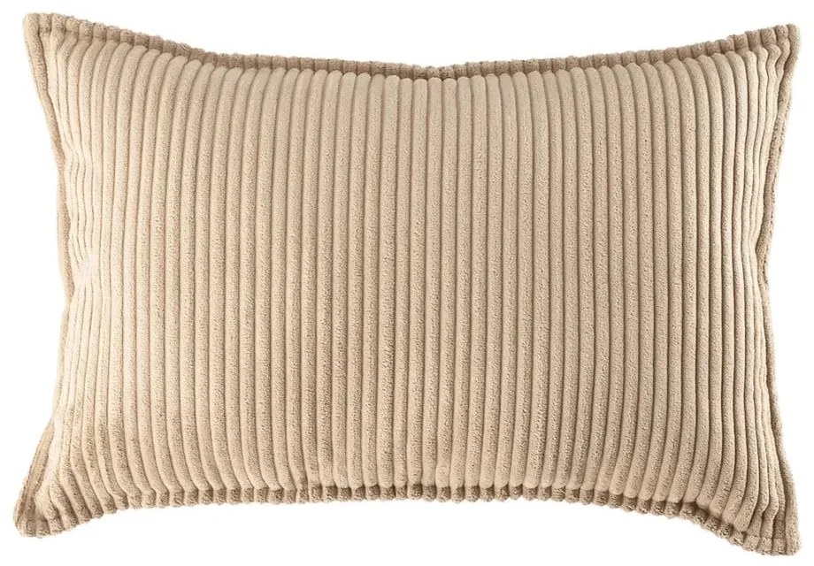 Svetlohnedý menčestrový detský pohovkový vankúš Bolster – Wigiwama