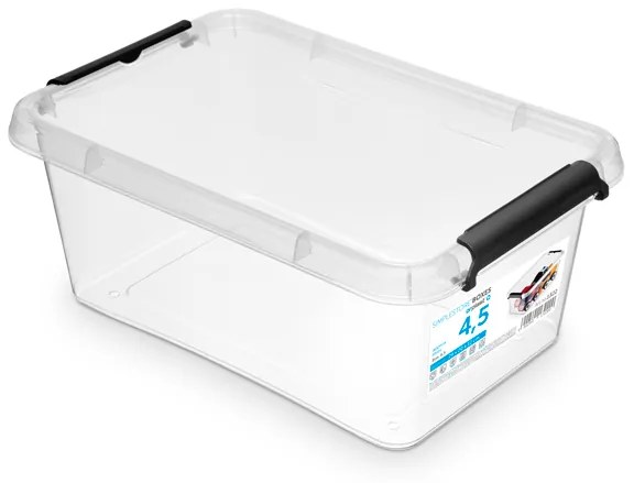 Altom Úložný box, priehľadný , Orplast Objem: 6.5 l
