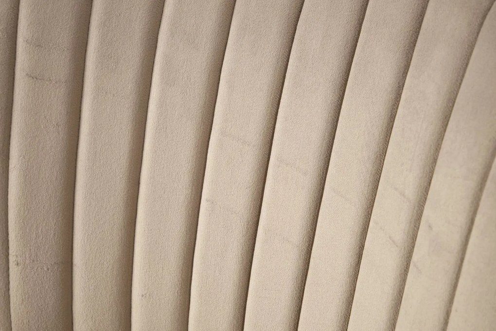 JEDÁLENSKÁ STOLIČKA SENNA BÉŽOVÁ + ZLATÉ NOHY