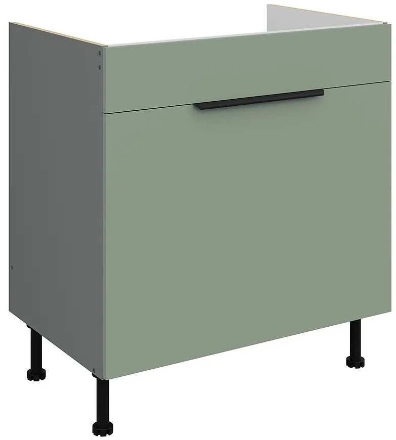 Kuchynská skrinka Aria-Sa/Ant Anti Fingerprint 80zl 1s Bb