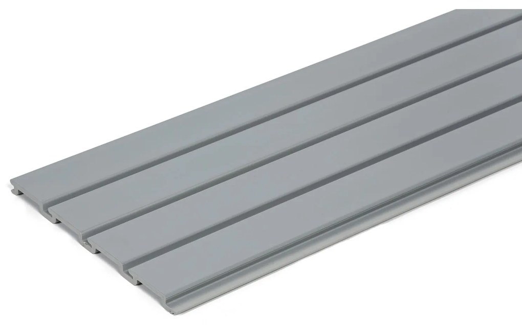 Závesný panel STORIA, 300 x 17 x 2440 mm, sivá