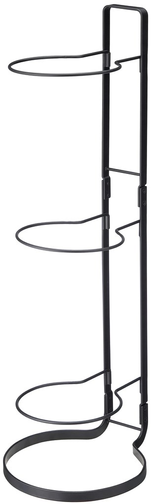 Stojan na lopty YAMAZAKI Frame Ball Stand, čierny 7290 | BIANO