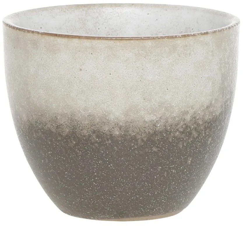 Béžovo-sivý rustikálny hrnček Valence Dusty Stone - Ø 8,5*7 cm / 185ml