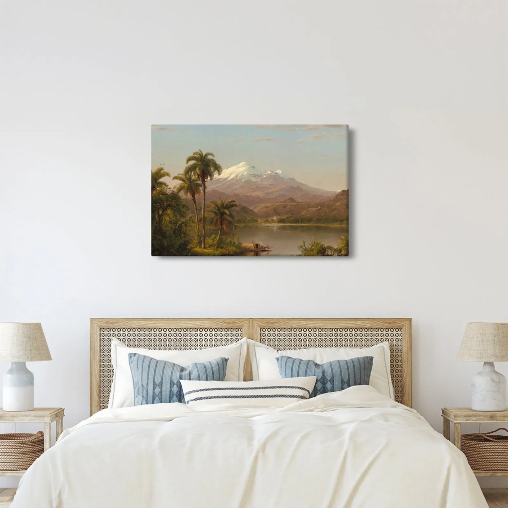 Obraz - Frederic Edwin Church, Tamaca Palms, reprodukcia (90x60 cm)