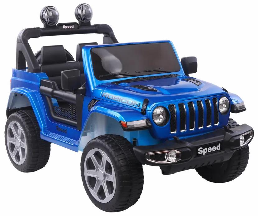 LEAN CARS Elektrická autíčko  FT-938 lakované - modré - 4x45W- BATÉRIA - 12V7Ah - 2024