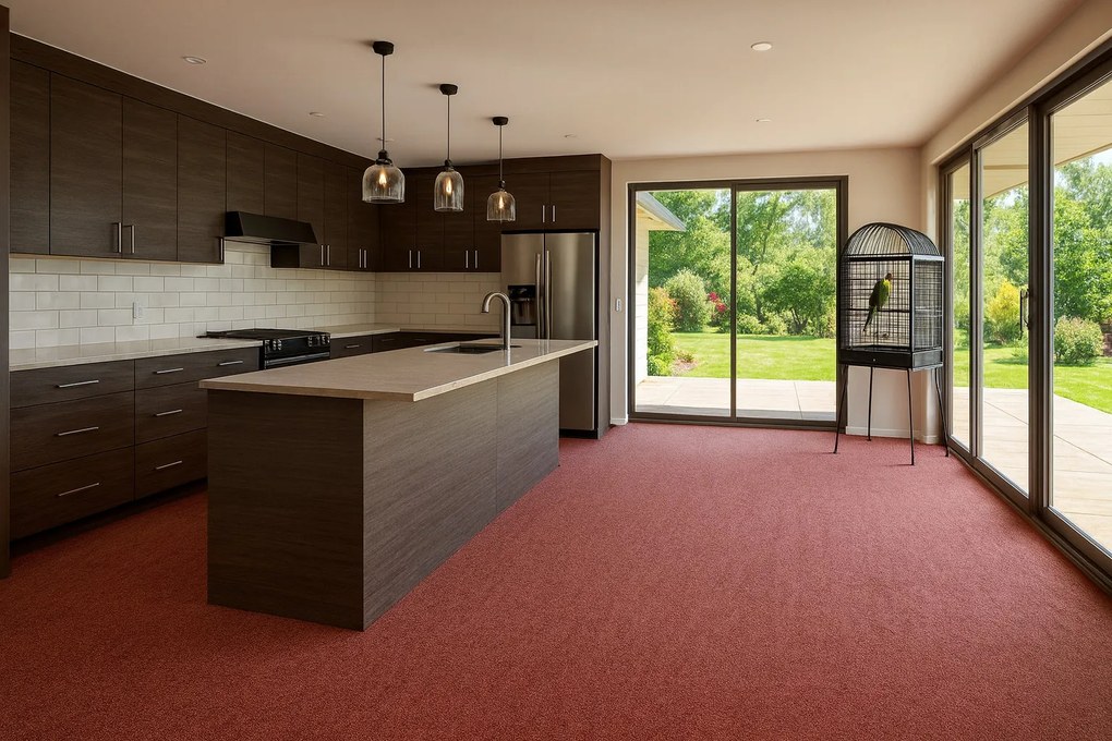 Vopi, Metrážny koberec Astra terra - neúčtujeme odrezky z role, na mieru, šíře 1,33m,1m,2m,3m,4m,na mieru, neúčtujeme odrezky, oranžová, ab (mriežka), chodba / predsieň