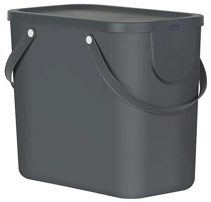 ALBULA box 25 l systém na triedenie odpadu - antracit