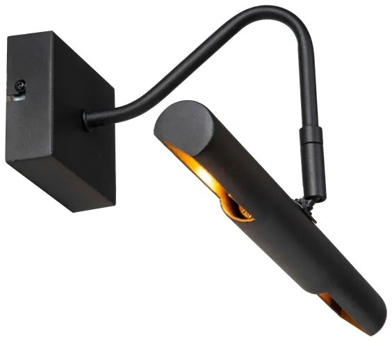 Lucide 45299/02/30 - Obrazové svietidlo VINZ 2xG9/28W/230V čierna