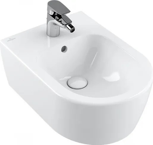 Villeroy &amp; Boch Avento závesný bidet 530x370 mm, ceramicplus, alpská biela 540500R1