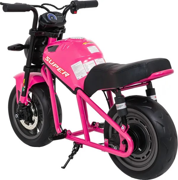 Elektrická motorka SUPERMOTO ružová