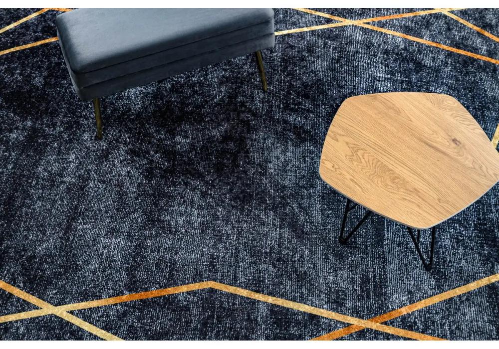 Kusový koberec Alchie tmavo šedý 160x220cm