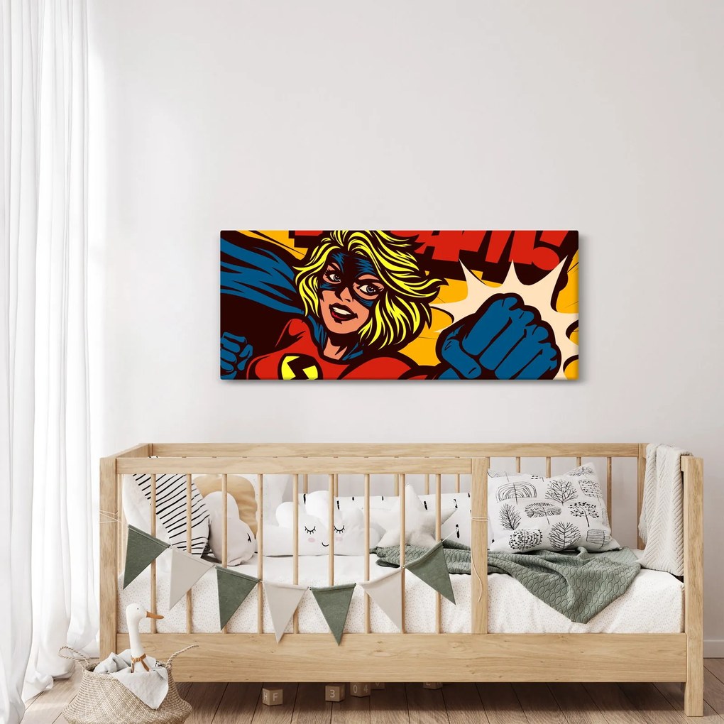 Obraz - Komix (120x50 cm)