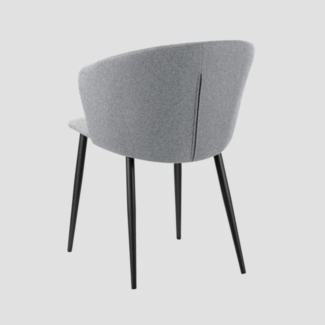 Jedálenská stolička LUJO tmavosivá 738098