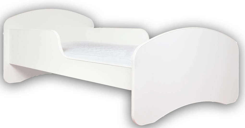 MAXMAX Detská posteľ bez zásuvky 140x70cm BIELA + matrac ZADARMO!