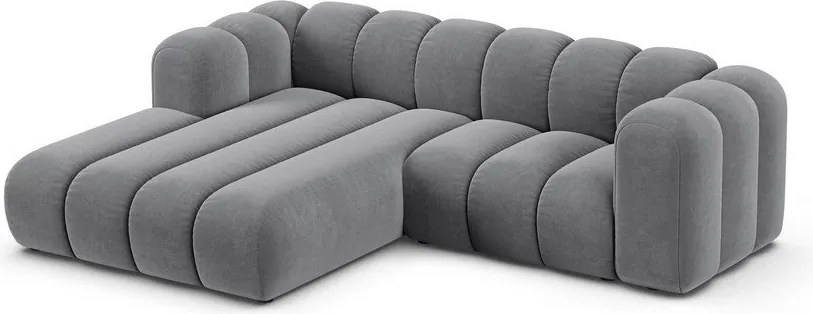 Svetlosivá rohová pohovka (ľavý roh) Lupine – Micadoni Home