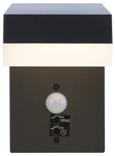 Globo 34186WS - LED Vonkajšie svietidlo so senzorom OSKARI LED/9,5W/230V IP44