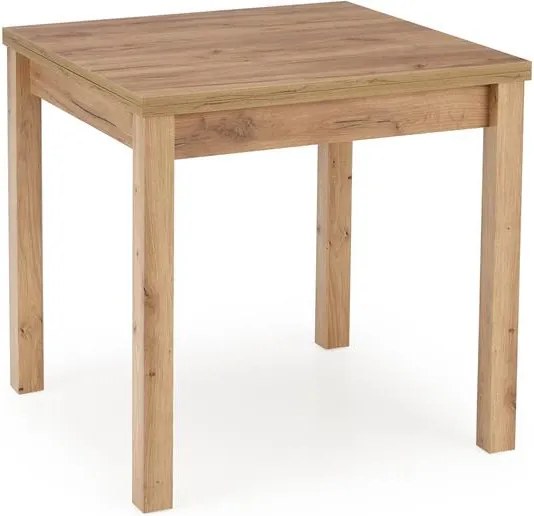 Rozkladací jedálenský stôl 80-160 cm Gampa (dub craft) (pre 4 6 osôb). Vlastná spoľahlivá doprava až k Vám domov. 1049291