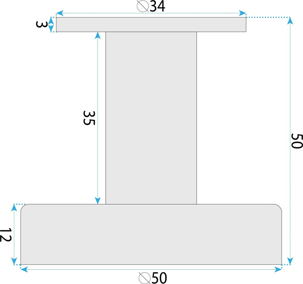 Rea Modern, 1-háčik na uterák, 6606A, brúsená oceľ, REA-98008