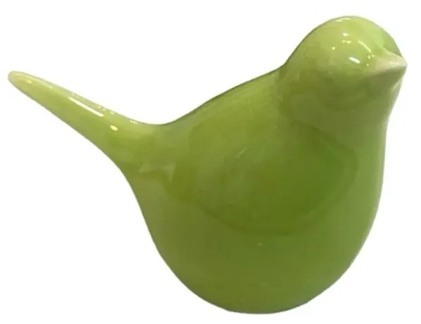 Porcelánový vtáčik BIRDETTA 9 cm - viac variantov Farba: Zelená