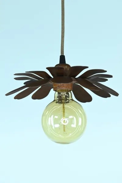 Bohemia-Design - Závesné svietidlo na lankách 1xE27/60W/230V bronzové