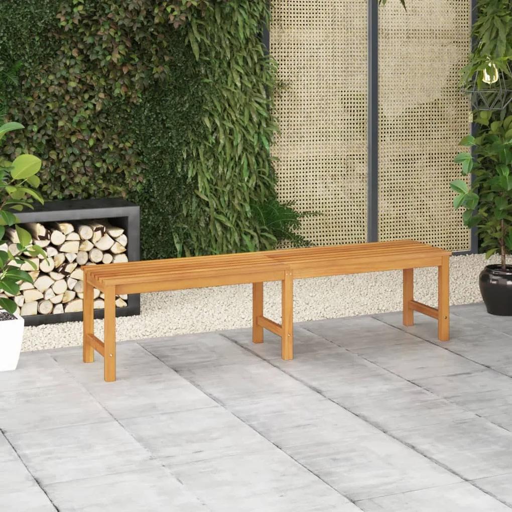 Záhradná lavička 180 cm masívne tíkové drevo