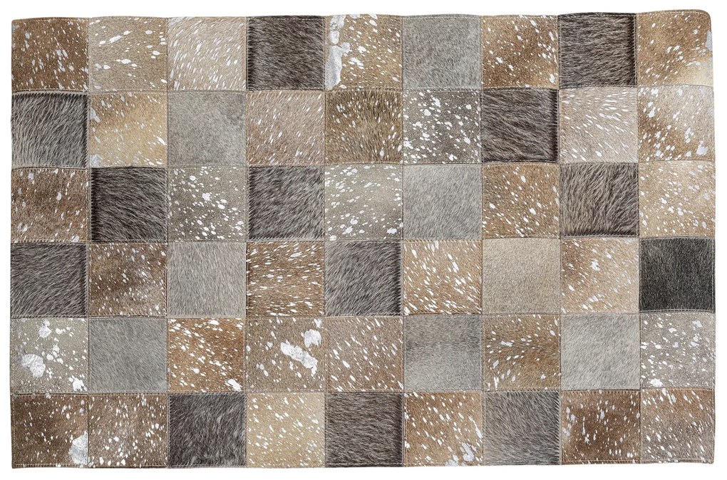 Squares koberec sivý 120x180 cm