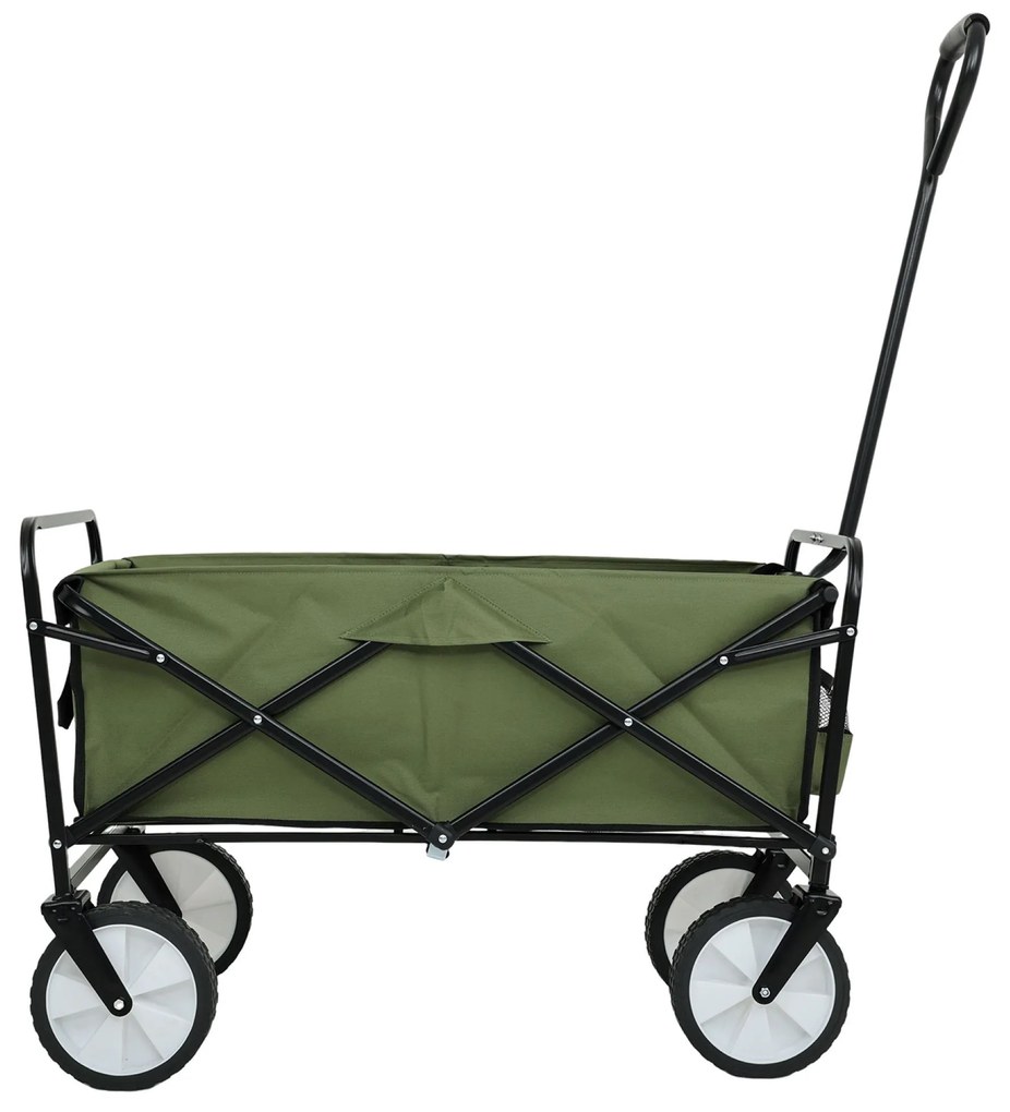 Záhradný vozík TYRS 145L zelený