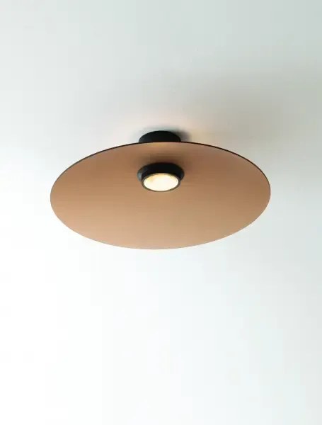 LED čierno-moca hnedé moderné stropné svietidlo Polifemo 60