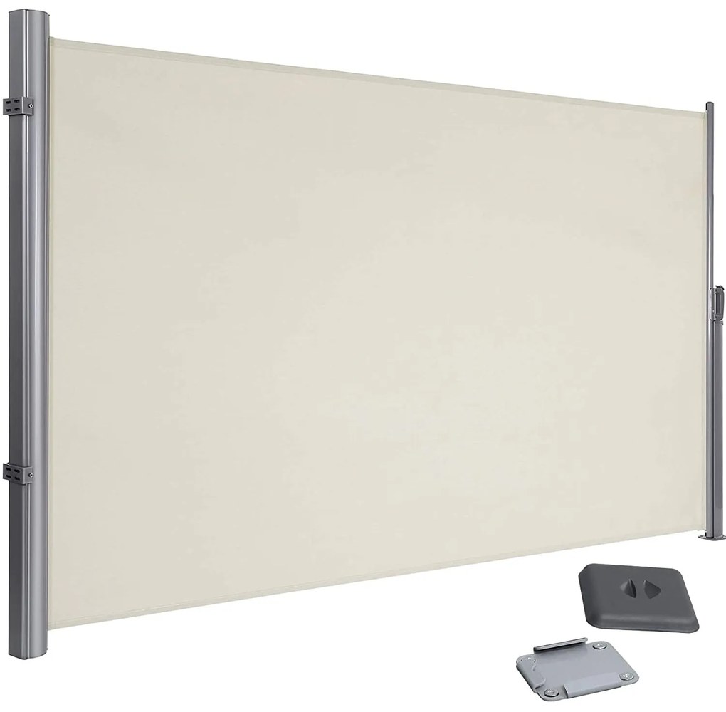 Bočná markíza 200 x 350 cm, béžová