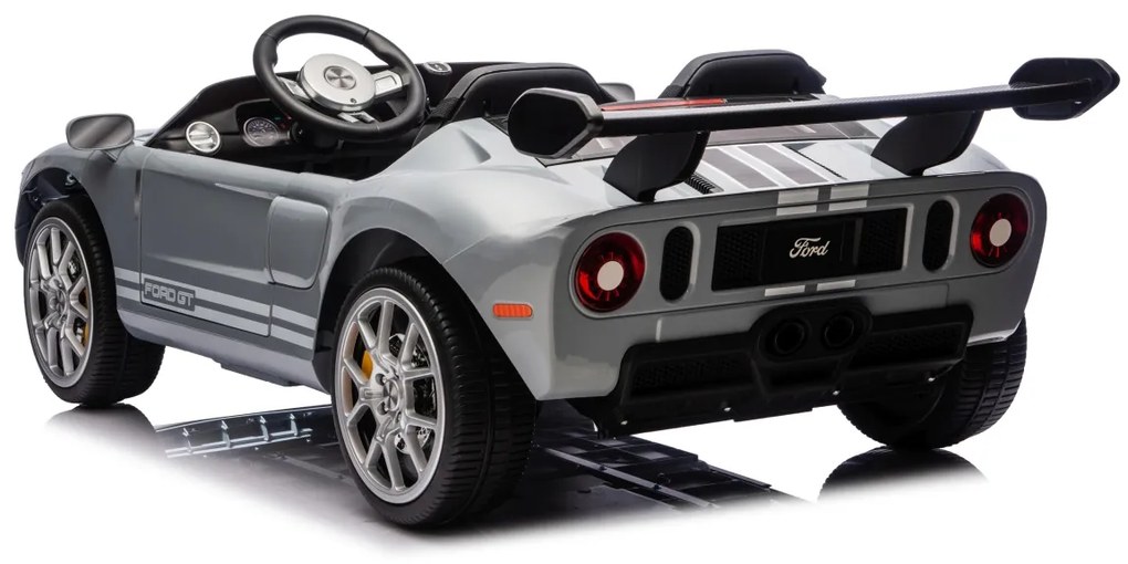Elektrické autíčko pre deti Ford GT sivé