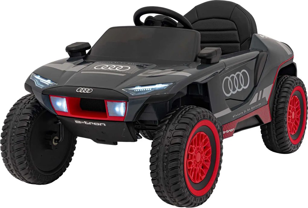 Ramiz Audi RSQ E-TRON vozidlo Sivá