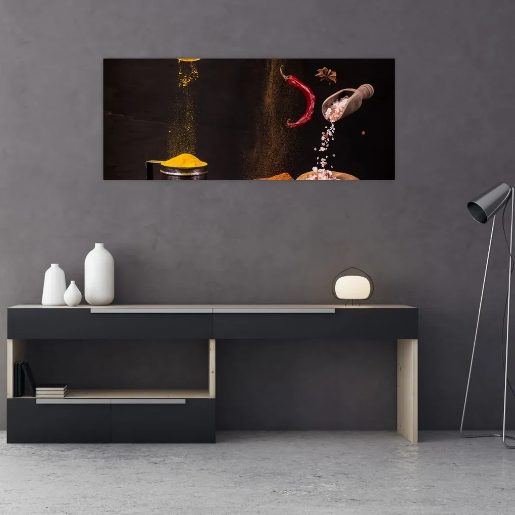 Obraz - Korenie v pohybe (120x50 cm)