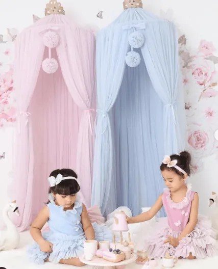 Baldachýn Dreamy svetlo modrá