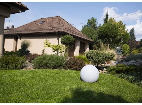 Kanlux 24651 - Vonkajšia lampa STONO 1xE27/25W/230V pr. 30 cm IP65