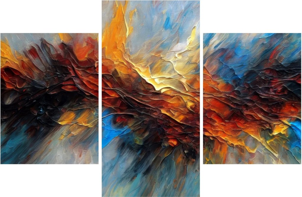 Obraz - Farebná textúra (90x60 cm)