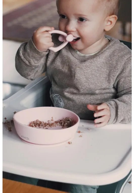 Silikónová lyžička - béžová