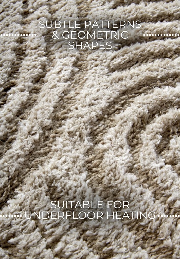 Kusový koberec Gallery 106090 Beige z kolekcie Elle, 160x235, béžová, obývacia izba, ELLE Decoration